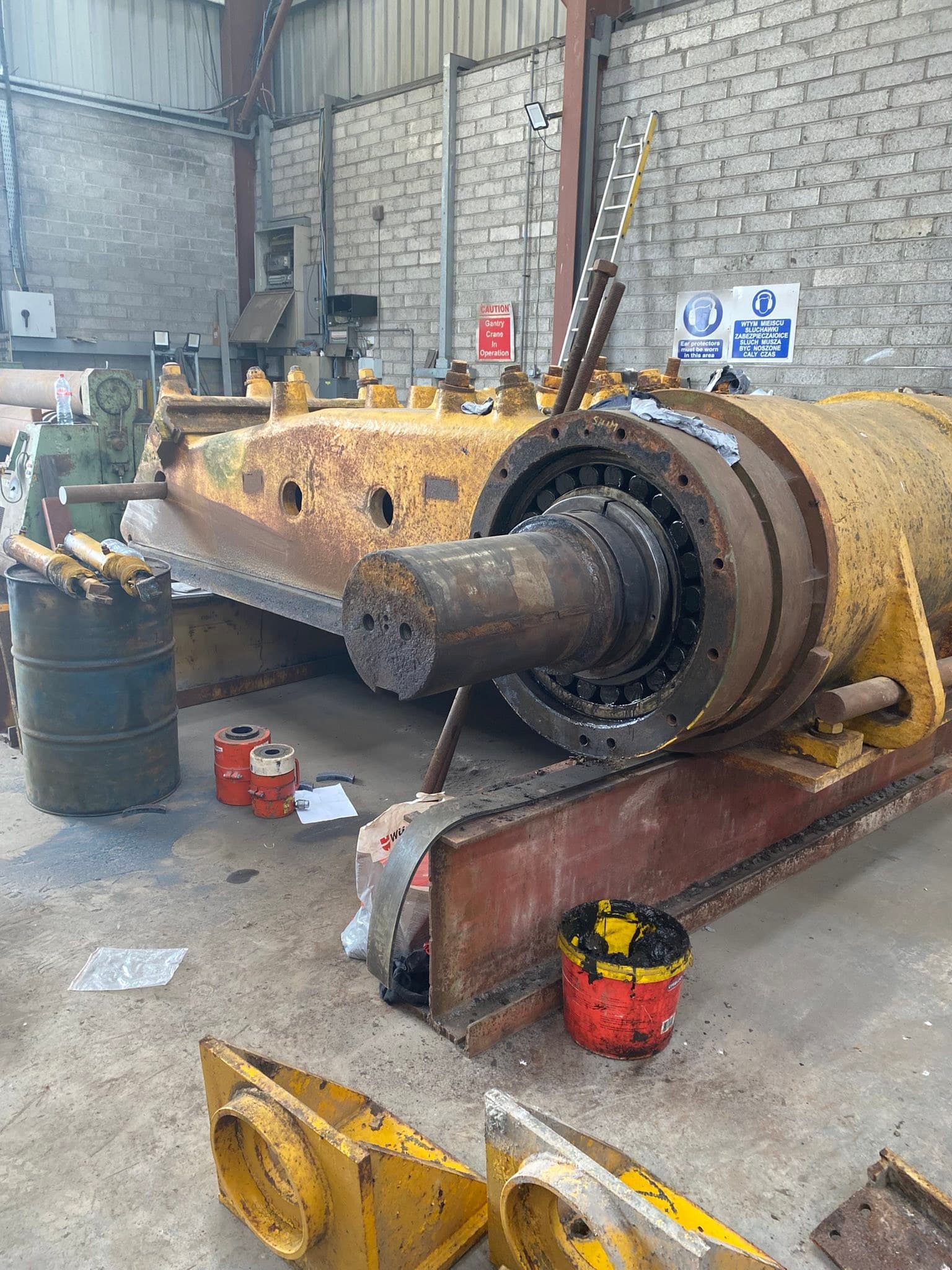 Heavy steel fabrication supplied for a major UK infrastructure project